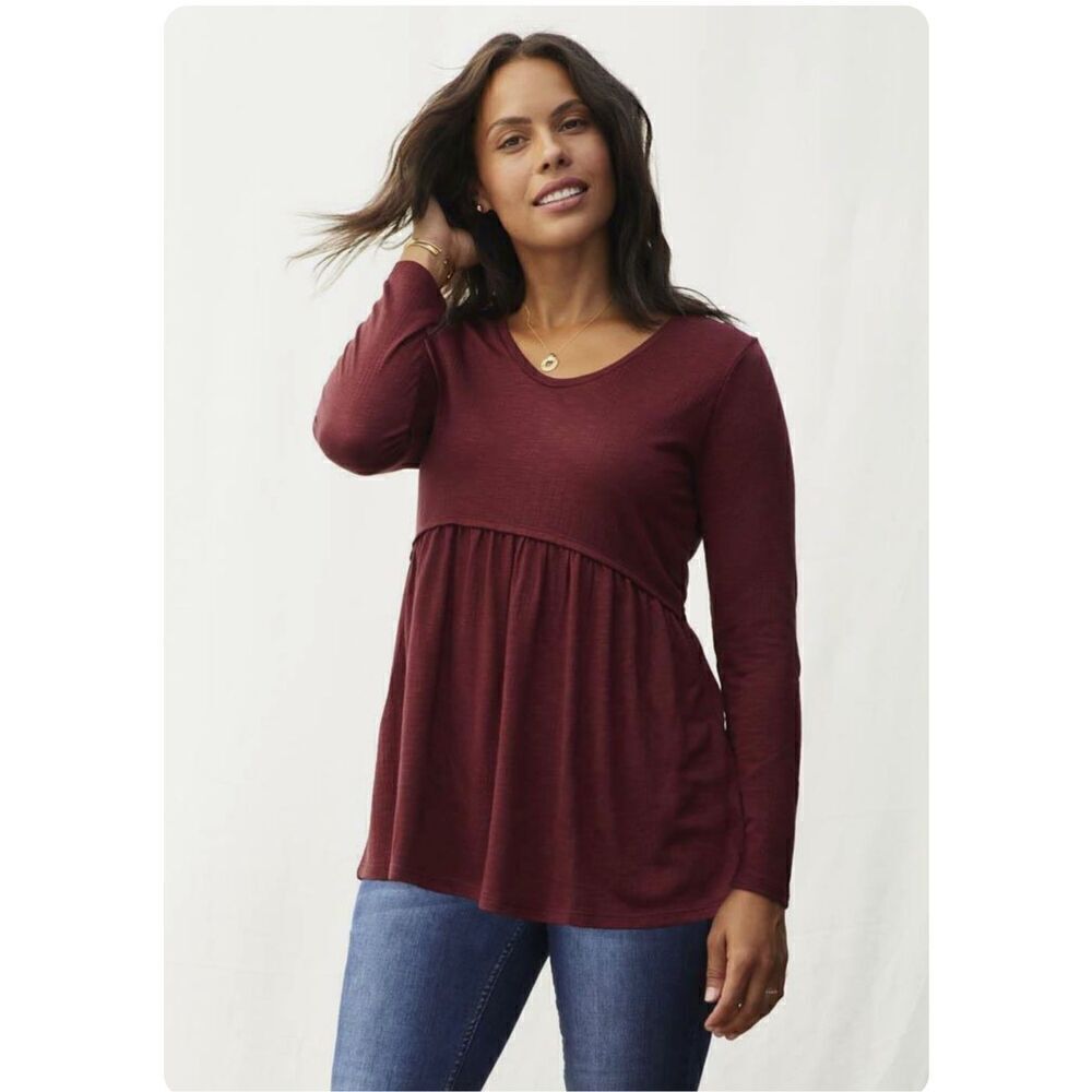 NWT Matilda Jane Light Weight Alisa Long Sleeve Top Medium